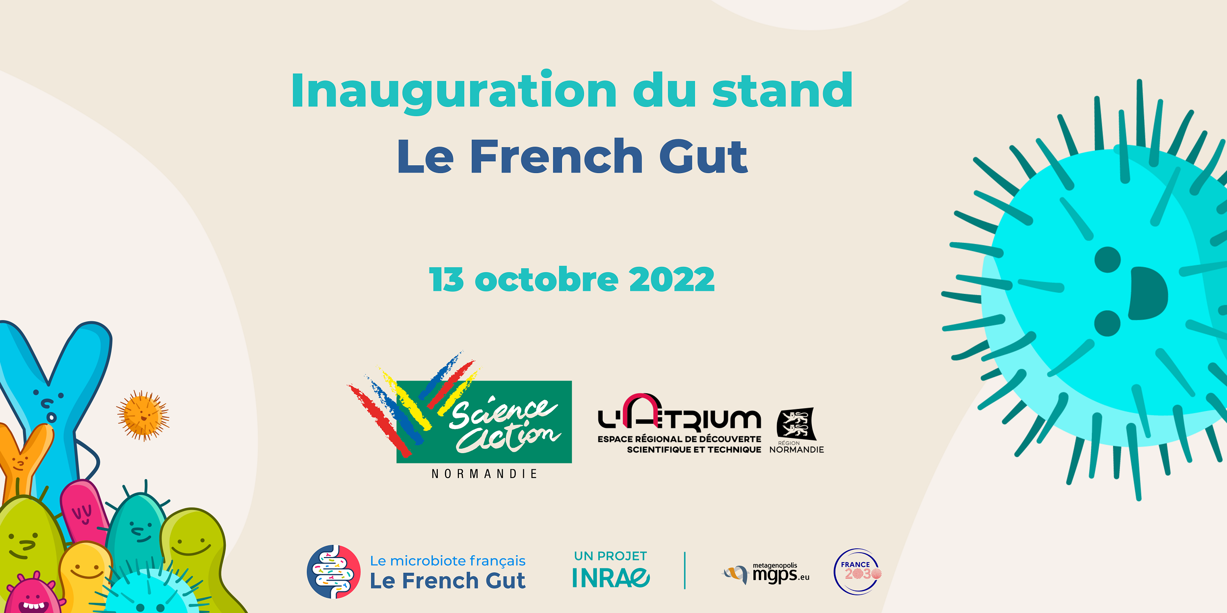 Inauguration du stand Le French Gut à l’Atrium de Rouen le 13 octobre 2022 !